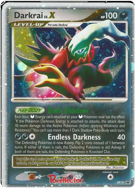 pokemon darkrai lv x.